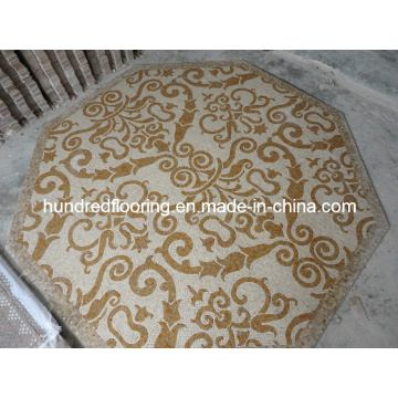 Stone Mosaic Floor Tile, Marble Mosaic Pattern (STP87)
